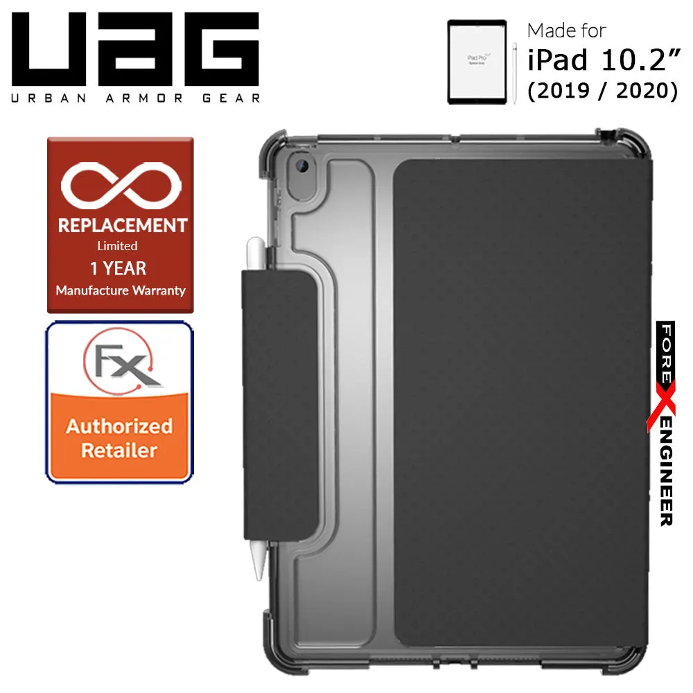 UAG [U] Lucent for iPad 10.2 inch 7th - 8th - 9th Gen  ( 2019 - 2021 )  - Black - Ice (Barcode : 812451037845 )
